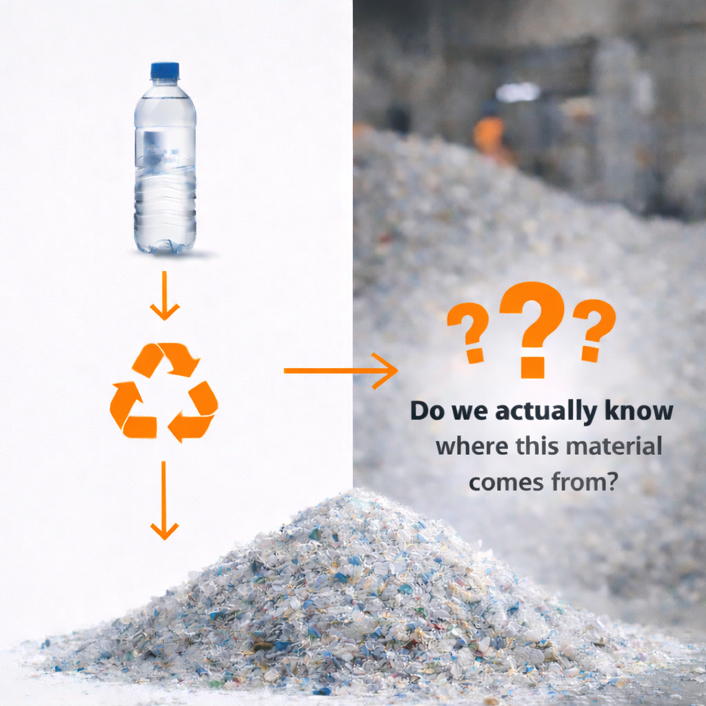 Niedobór wysokiej jakości recyklatu i brak identyfikowalności materiałów po recyklingu